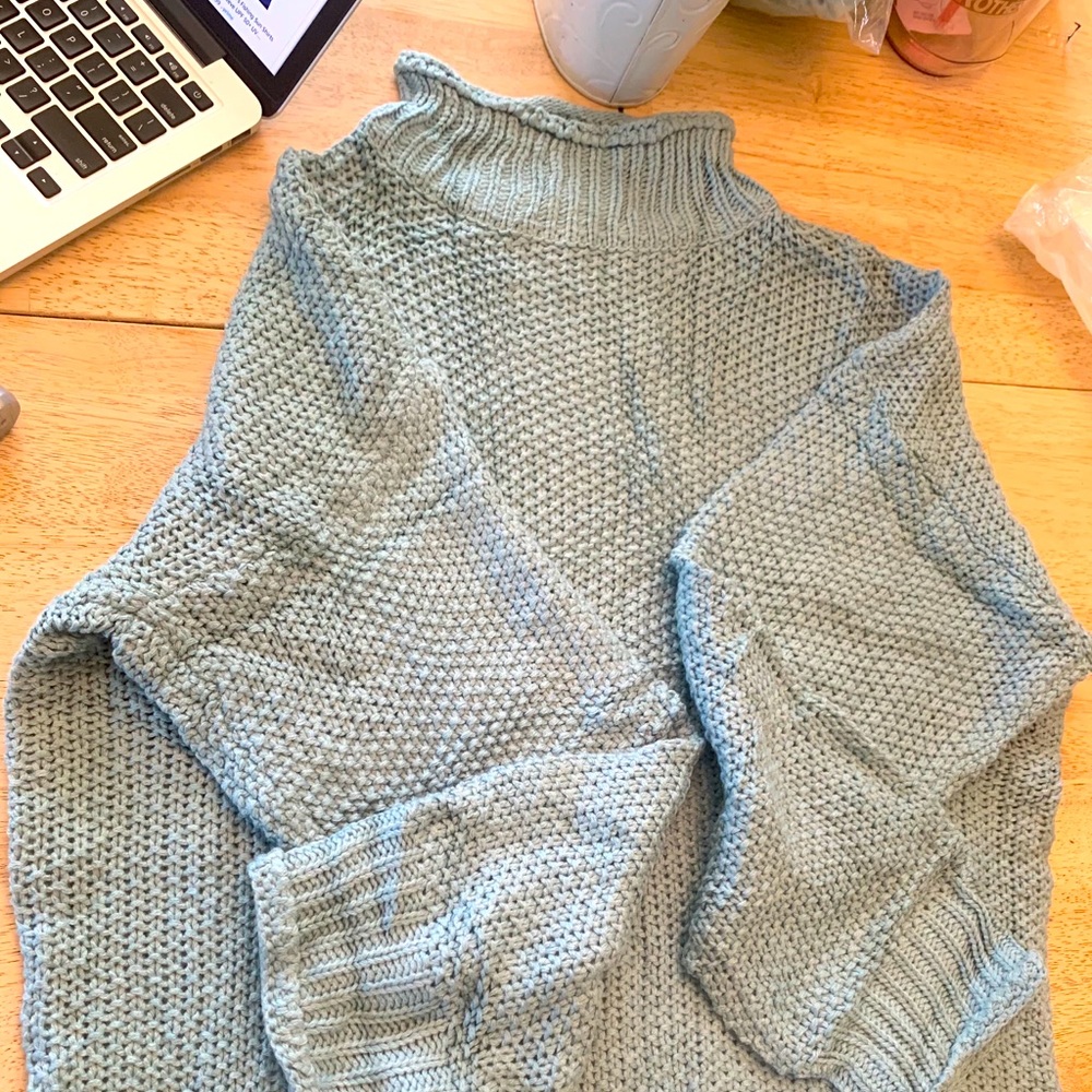 Light blue Knit sweater